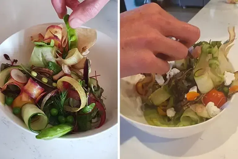 Plating Courtesy of Chef Marcus Gericke
