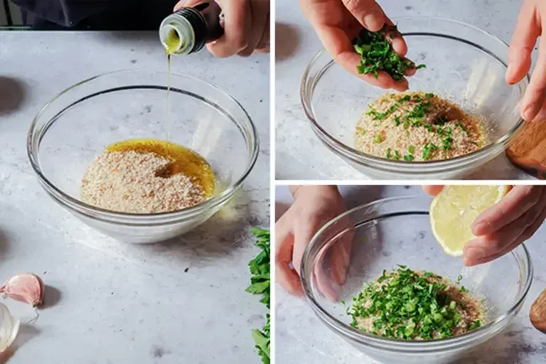 Mussels au Gratin_step three