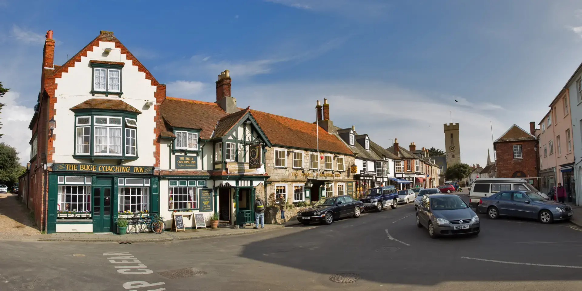 Yarmouth, Isle of Wight: a charming coastal town with historic architecture, local pubs, and a vibrant community atmosphere
