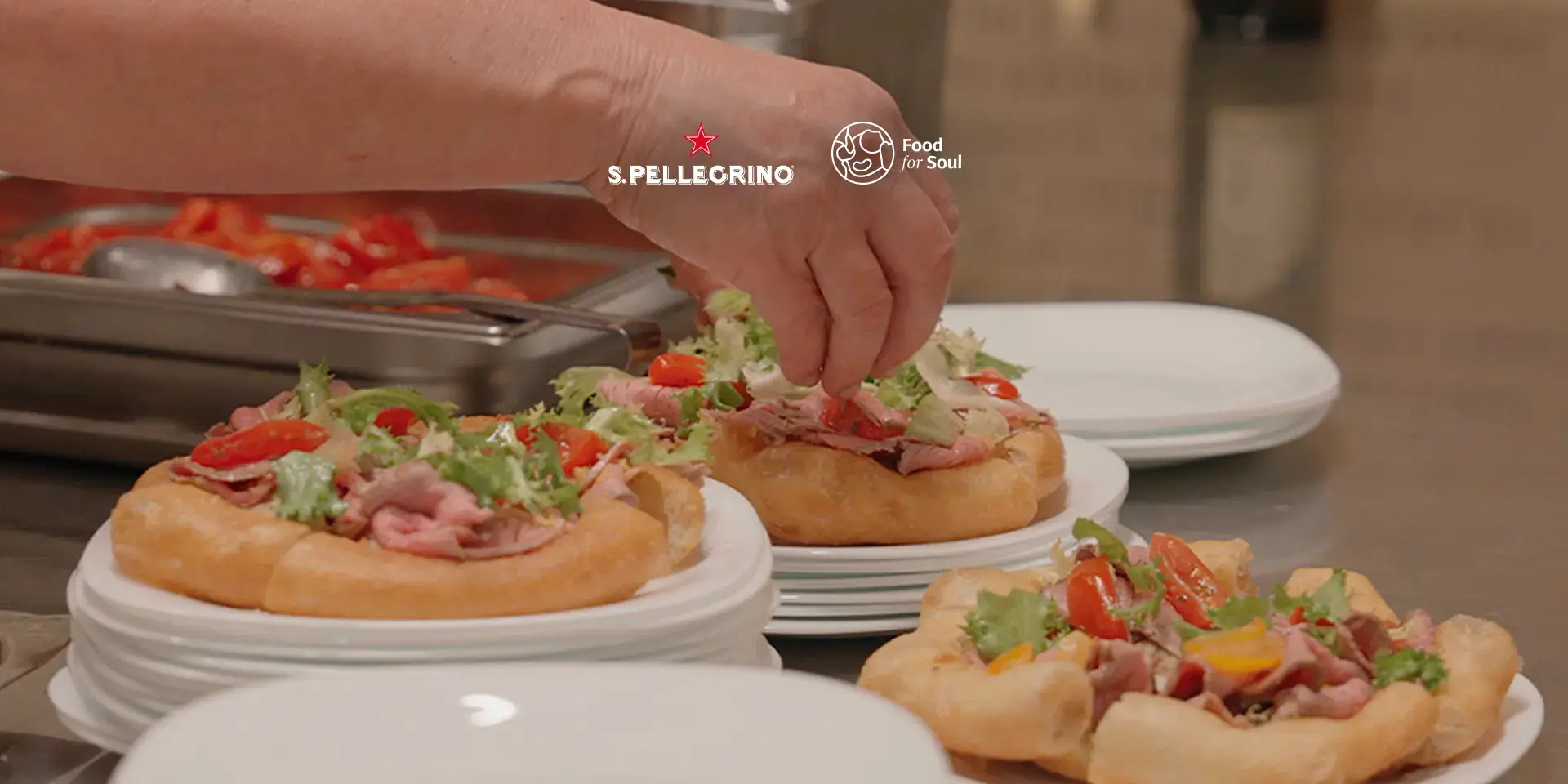 Zero-waste pizzas for S.Pellegrino and Food for Soul.