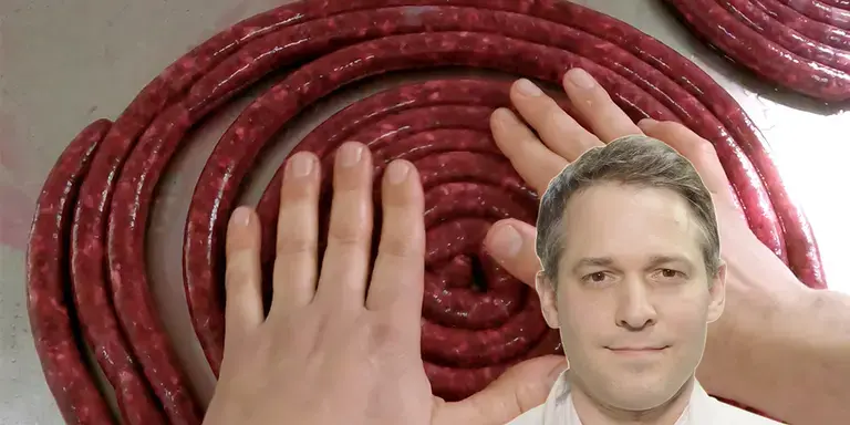 Through the eyes of the chef sausages Paul Hargrove