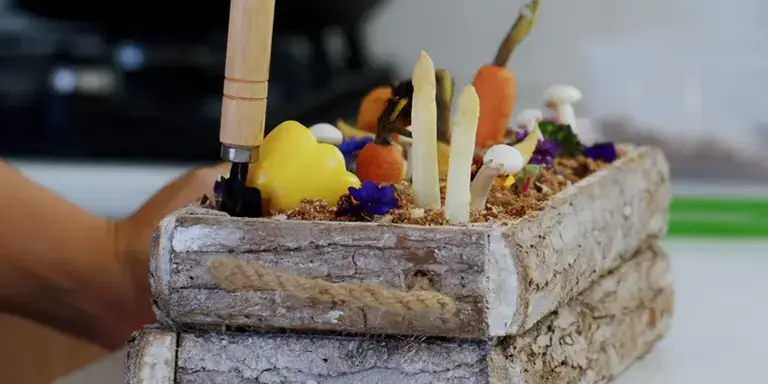 The secrets of Fine Dining Edible Garden