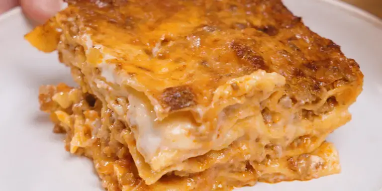 The secrets of Italian Food lasagna