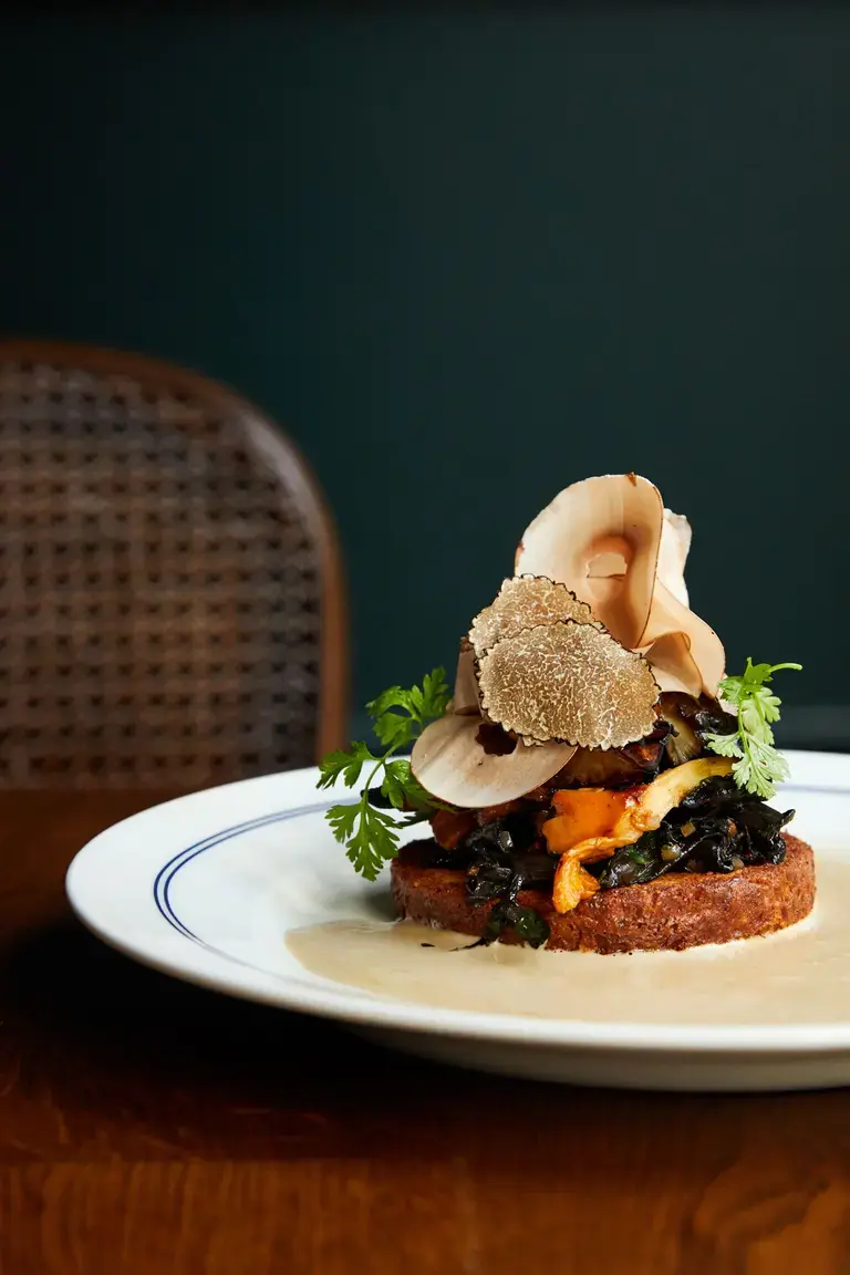 Snail bonbon at 64 Goodge Street.