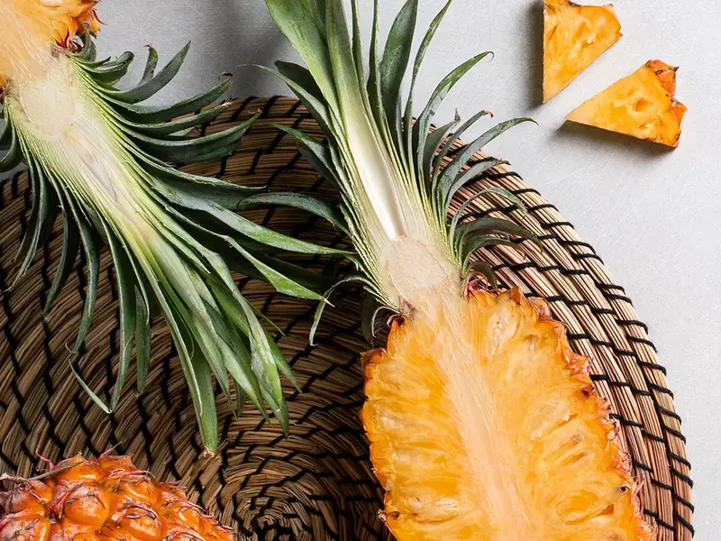 Rubyglow pineapple luxury fruit.