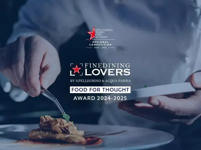 Fine Dining Lovers Food for Thought Award 2024-25.