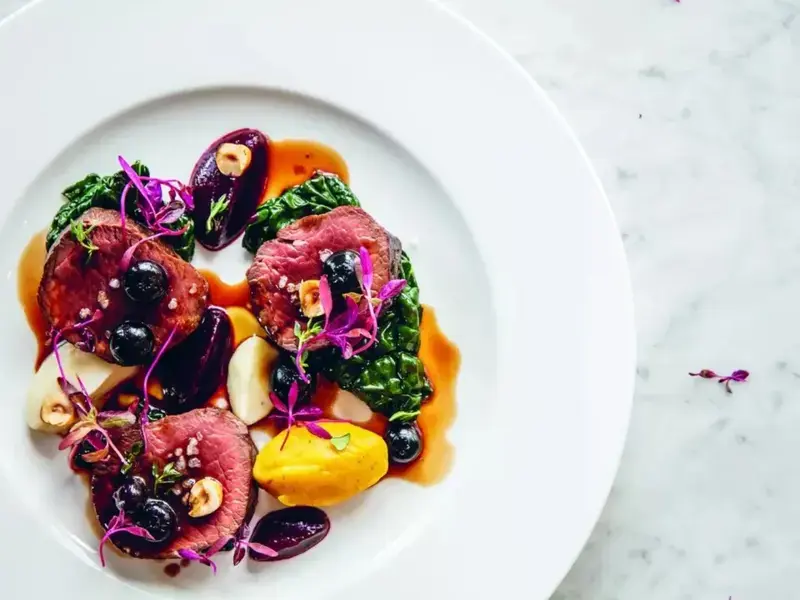 Venison dish.