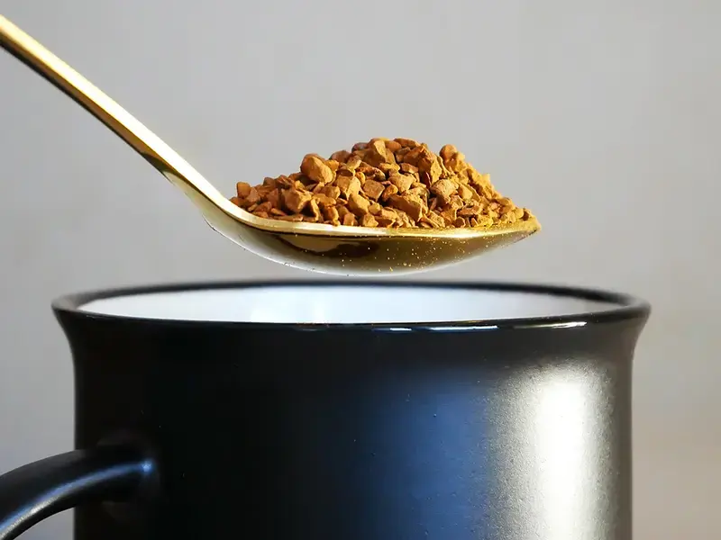 Instant coffee.