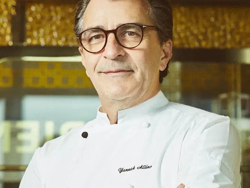 Chef Yannick Alléno.