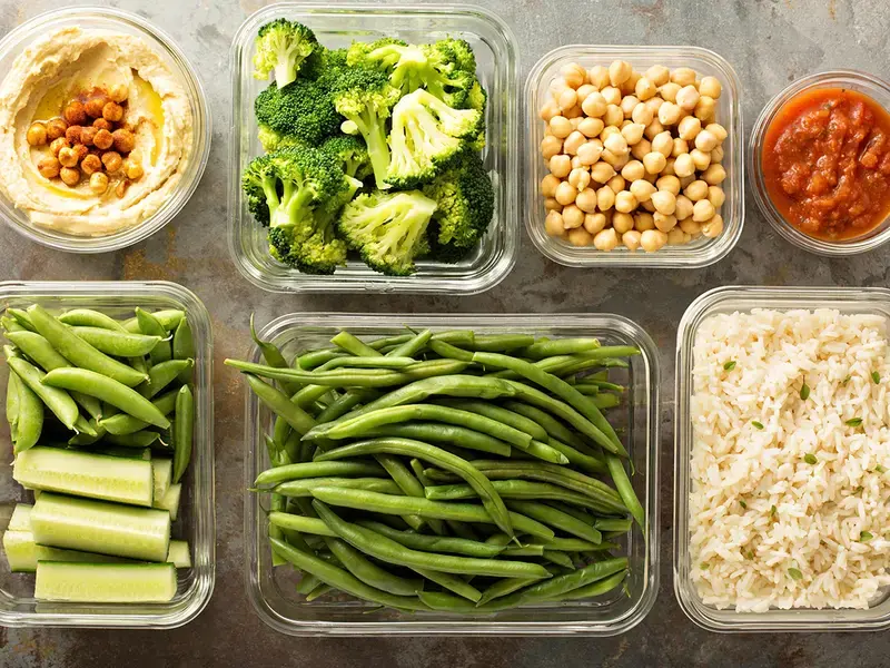 vegetarian meal prep - Fine Dining Lovers