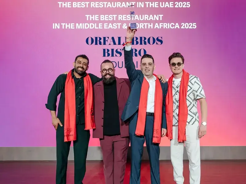 Orfali Bros Bistro, winner of MENA's 50 Best Restaurants 2025.