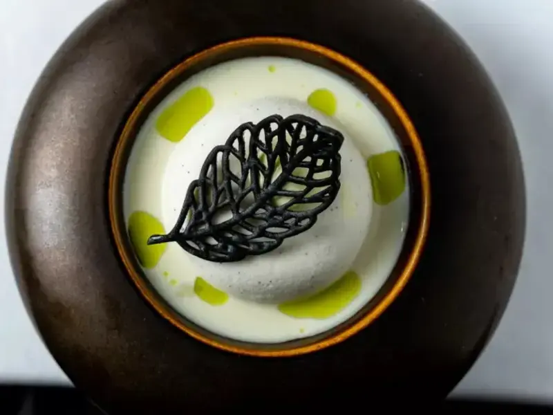 A dish at Benares Indian restaurant in London.