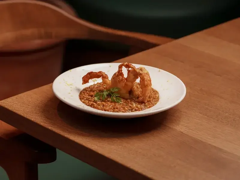 Arroz de marisco at Legado.