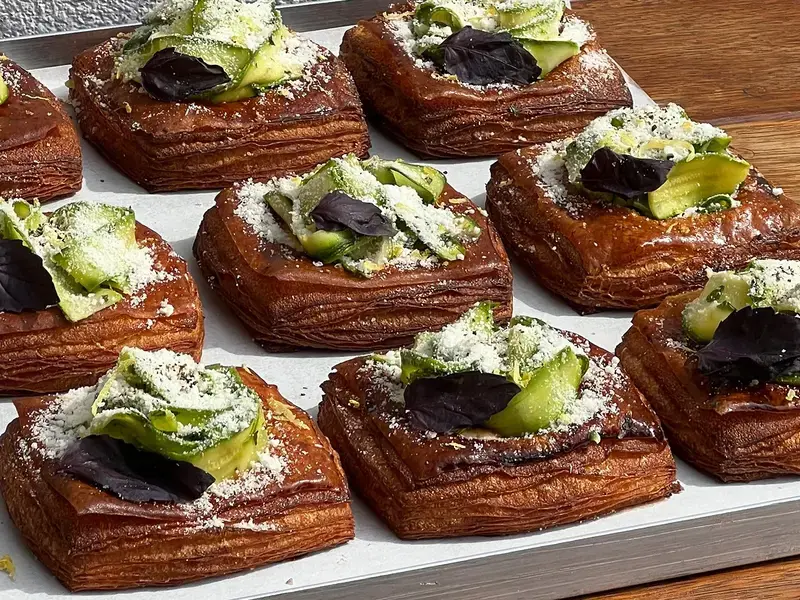 Pastries at Forno in London.