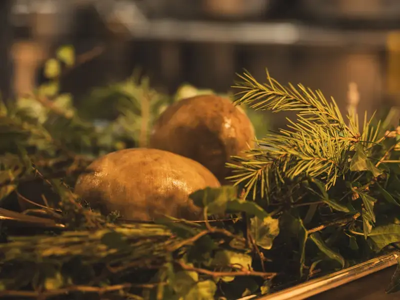 Haggis at a Galvin restaurant in London for Burns Night.