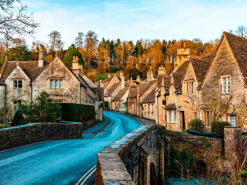 A Cotswolds village.