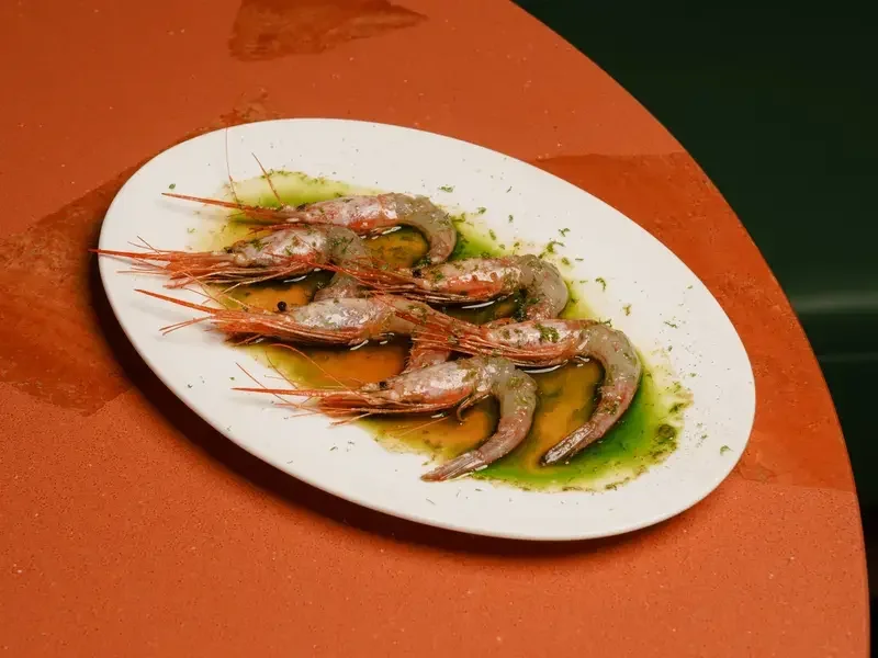 Quisquillas at Michelin-starred Legado.