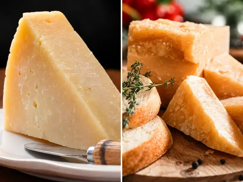 pecorino romano vs parmigiano reggiano - Fine Dining Lovers