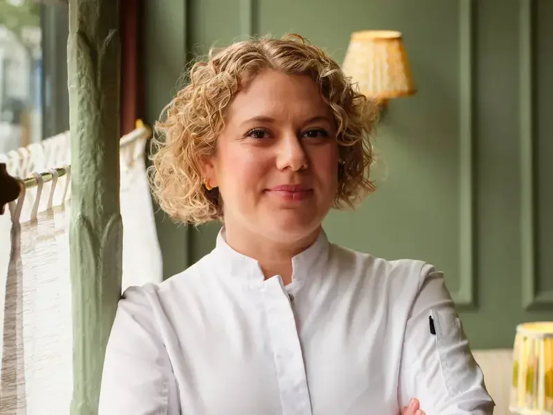 Chef Sally Abé at Teal.