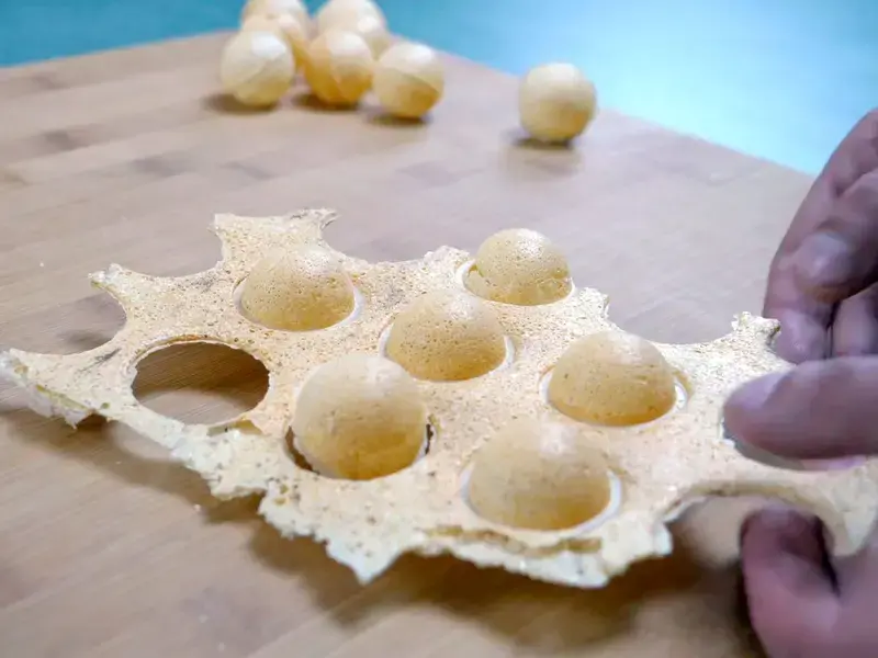 Albert Adria Parmesan Balls