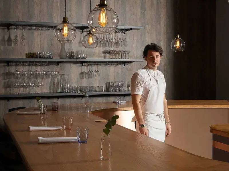 Chef Andy Beynon at Behind.