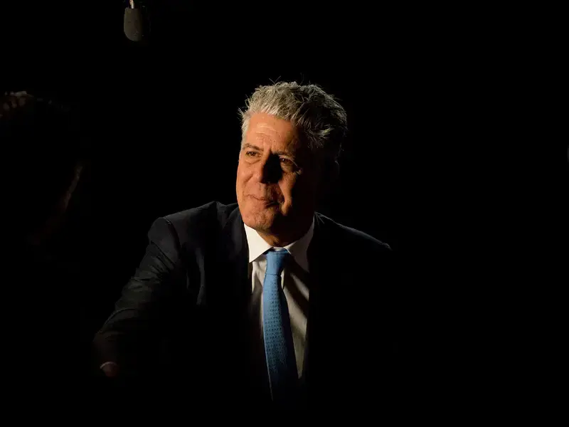 Anthony Bourdain.