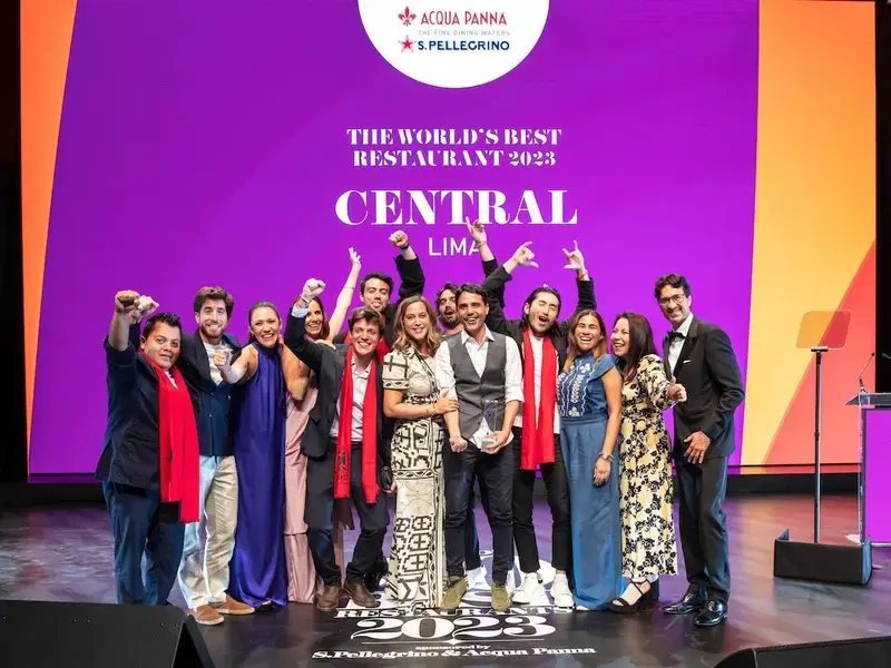 Central team at The World's 50 Best Restaurants 2023.