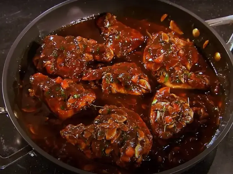 Chicken chasseur by Marco Pierre White.