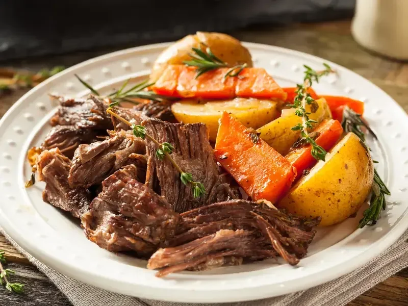 Slow Cooked Pot Roast