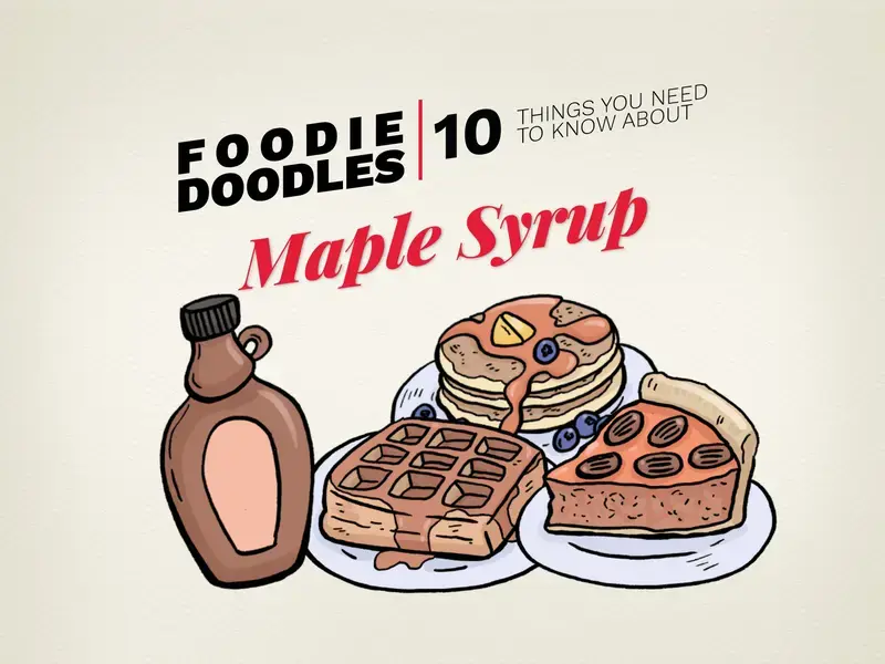 Finedininglovers Maple Syrup Illustration