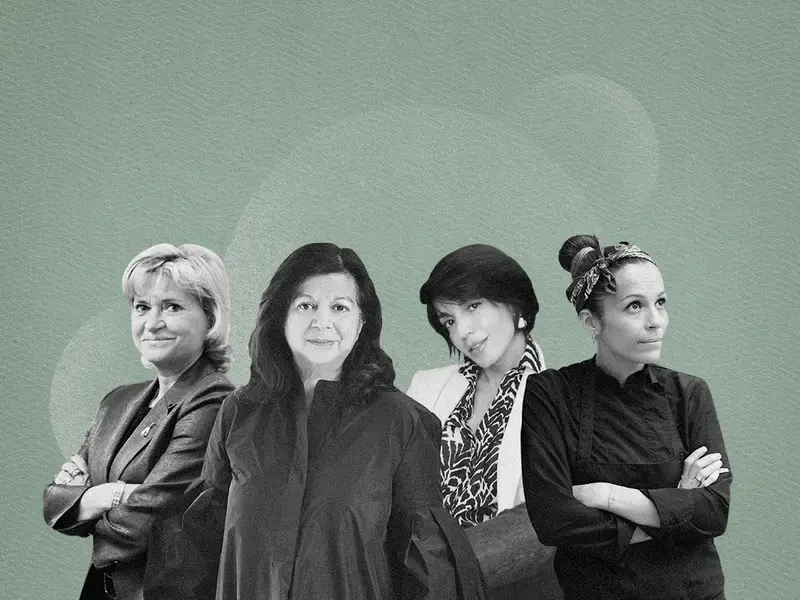 Carol Duvay-Leroy, Rebecca Mascarenhas, Ilaria Puddu and Carlotta Delicato.