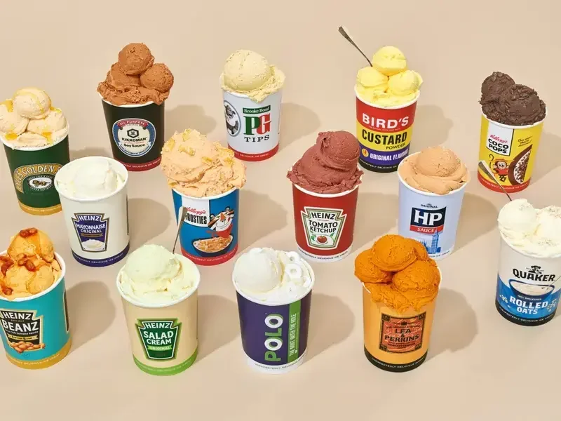 Anya Hindmarch ice creams.