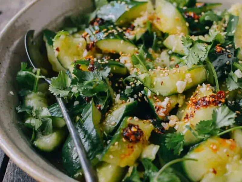 It's Cucumber Smashing Time