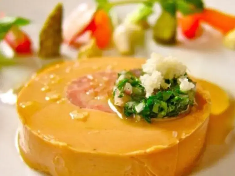 Foie-Gras on a table