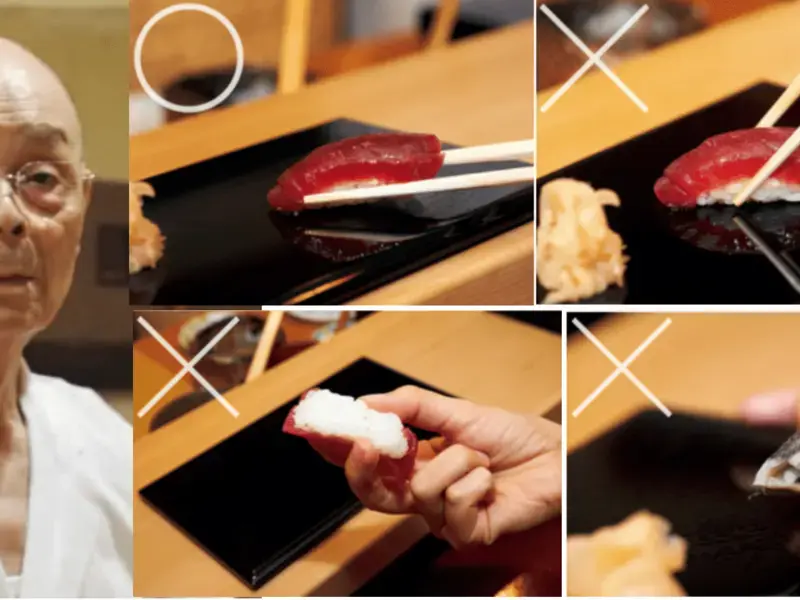Jiro Ono's 12 Step Guide on How to Eat Sushi