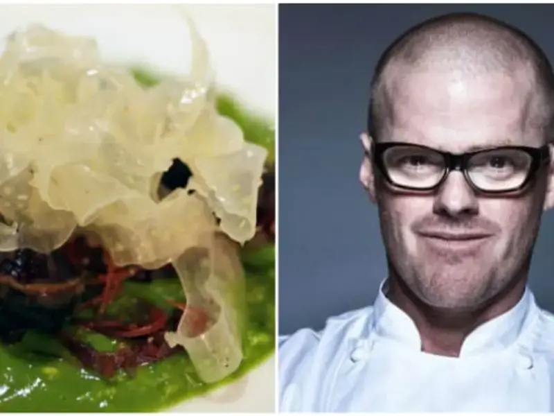 Watch Heston Blumenthal Make His Classic Snail Porridge