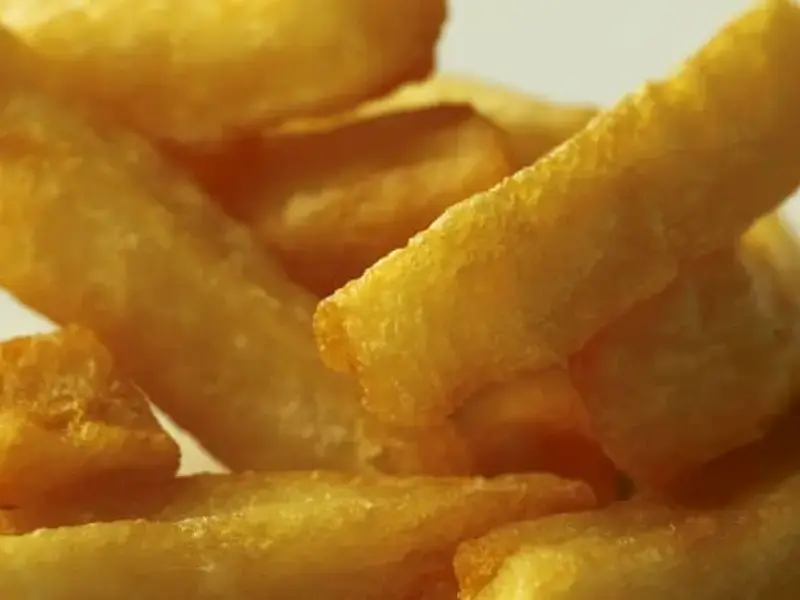 Triple-cooked chips.