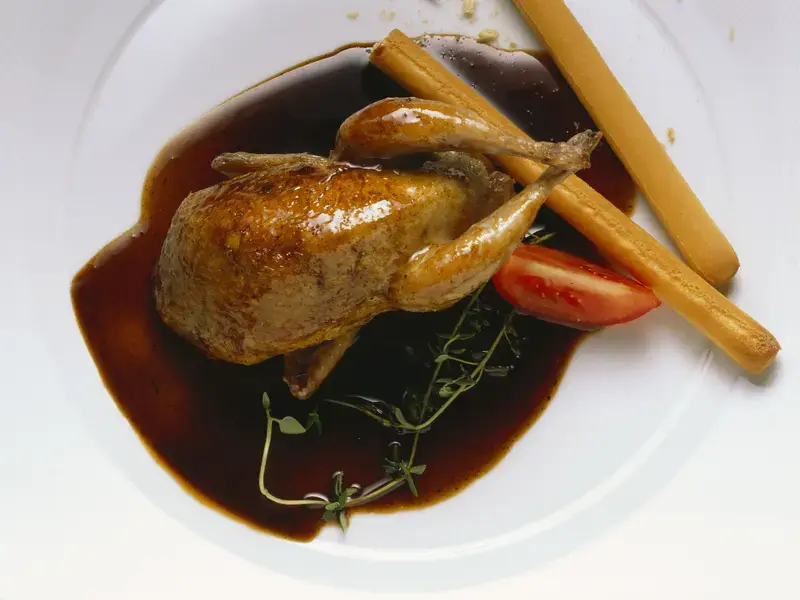 Watch: Michelin Chefs Cooking Quail