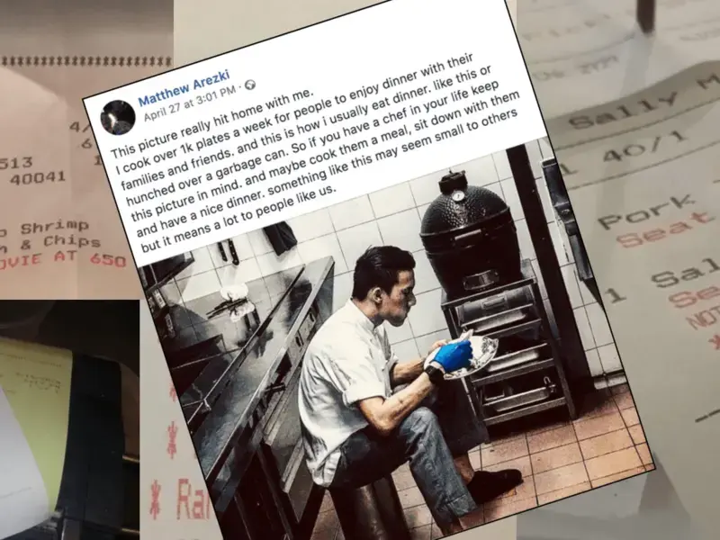 Picture of Chef Eating | Kitchen Culture