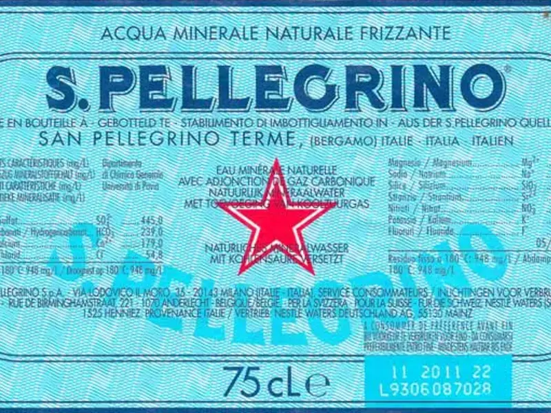S.Pellegrino Label: Do You Know The Story?