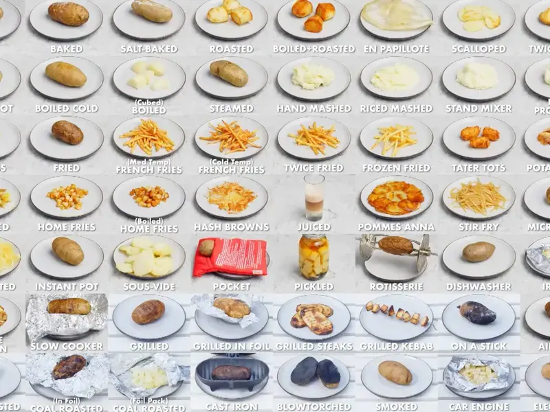 63 ways to cook potatoes video