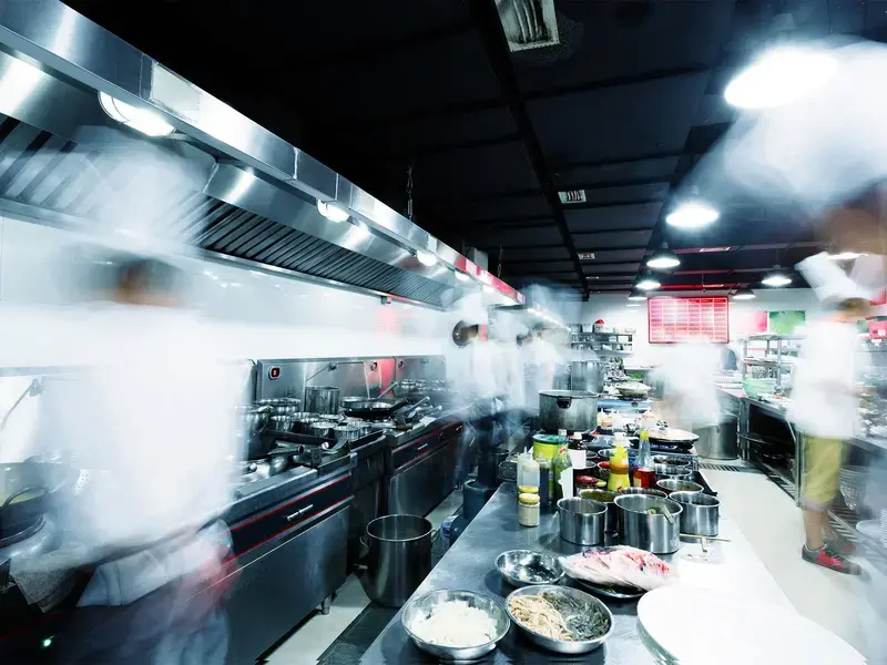 professional kitchen