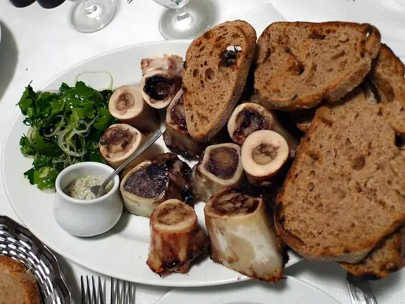 Bone marrow dish at St. John.
