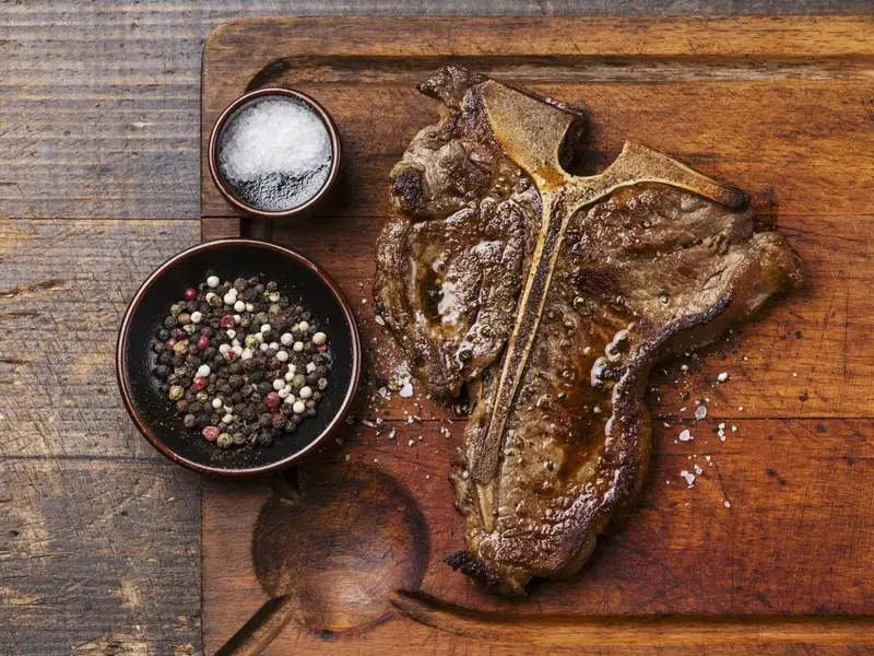 T-bone steak