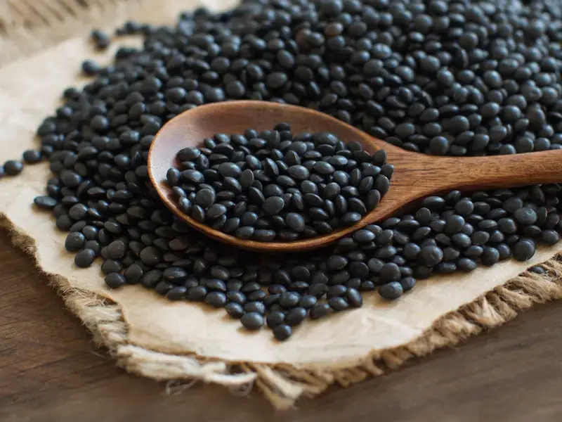 black-lentils