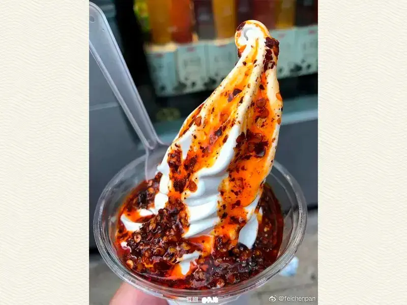 chilli ice cream