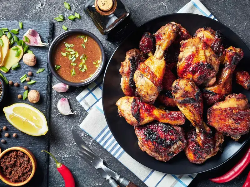 Jamaican jerk chicken
