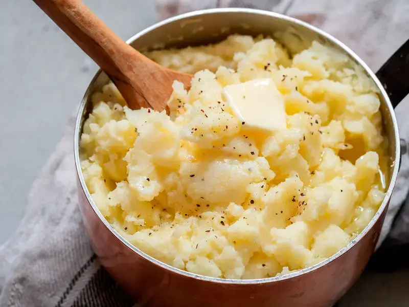 mashed potatoes