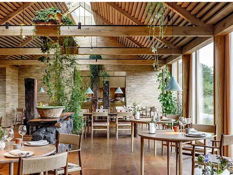 The dining room at Noma.