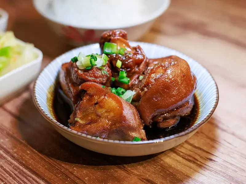 Pig's feet.